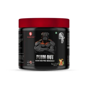 PLUMB FORT Plum Out High End Pre-Workout Supplement for Energy Focus and Endurance