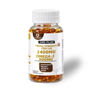 Premium Omega-3 Fish Oil Softgels