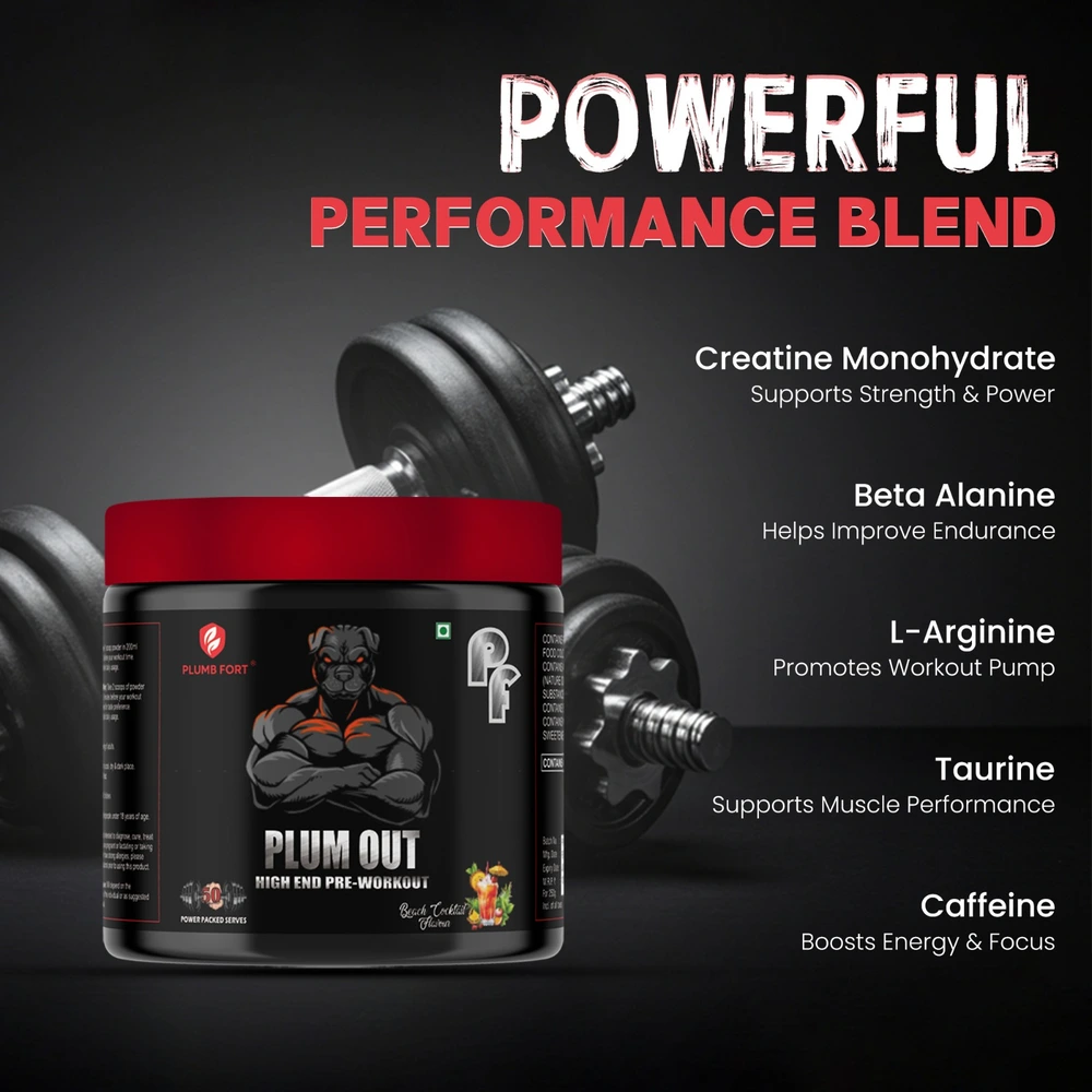PLUM OUT – High End Pre-Workout