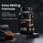 PLUM WHEY (WHEY PROTEIN) 1.3 KG – Triple Rich Chocolate – image 4