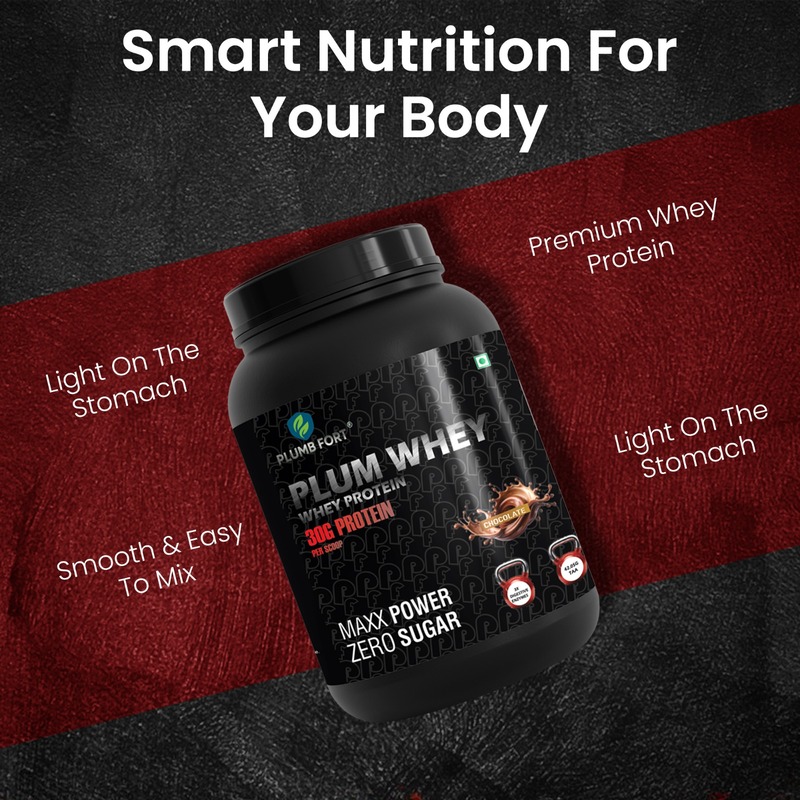 PLUM WHEY Protein 2.3 KG – Triple Rich Chocolate